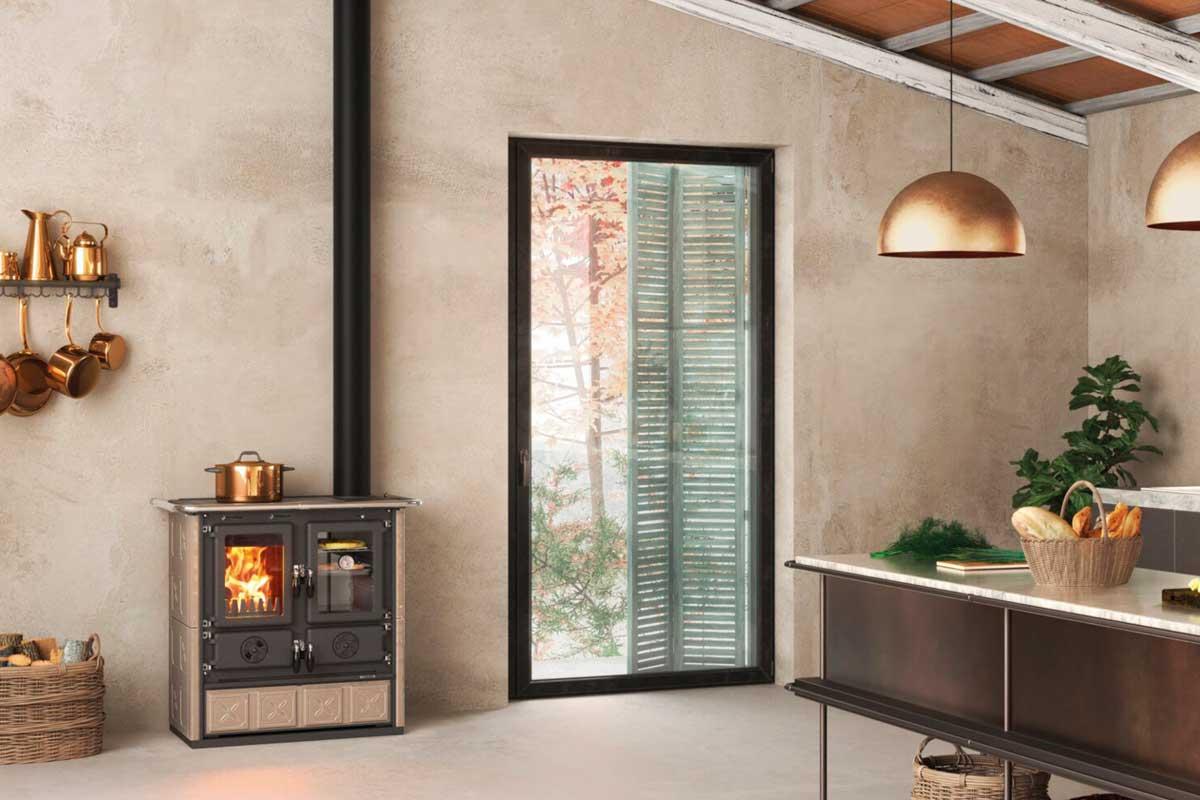 cooking stove Rosetta 5.0 Maiolica from La Nordica